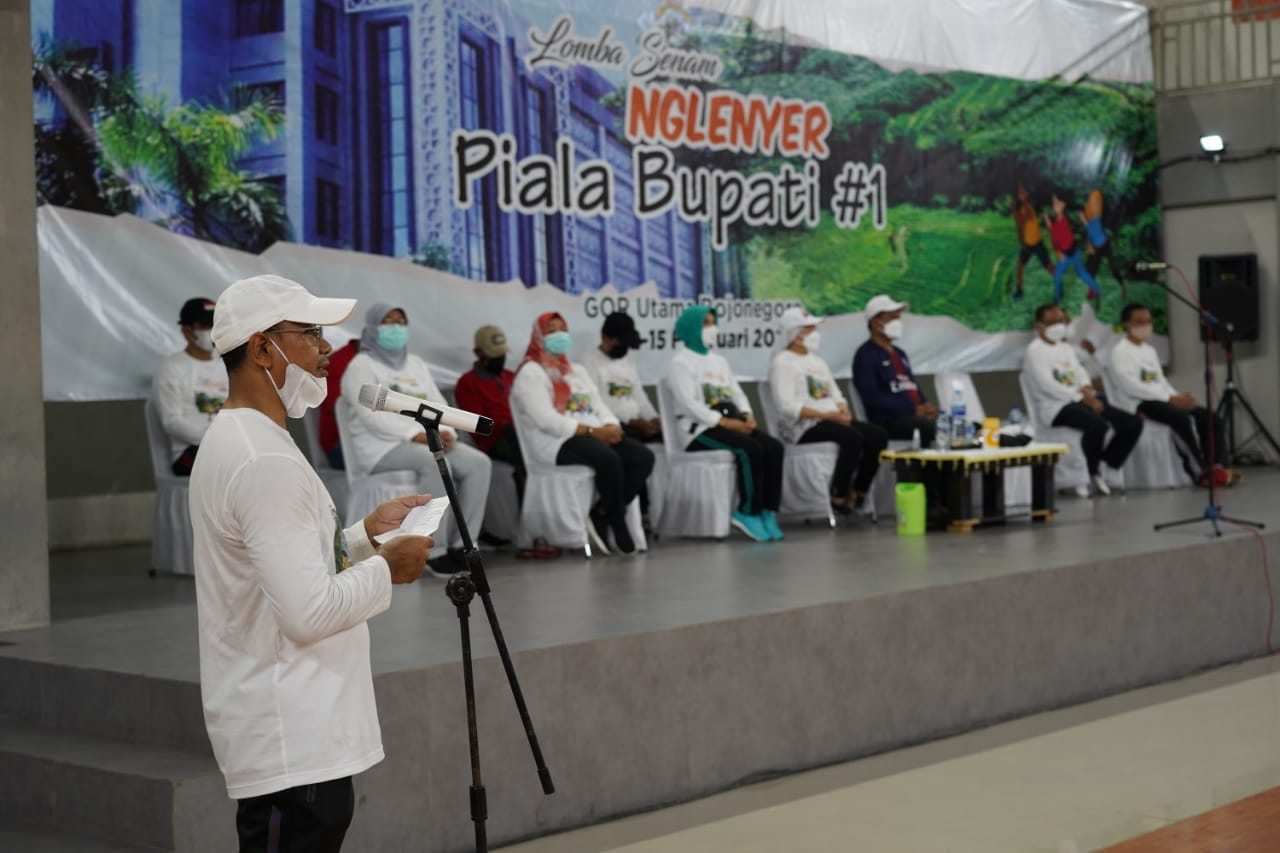 Ajak Masyarakat Hidup Sehat, Pemkab Bojonegoro Gelar Lomba Senam Nglenyer