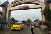 Jembatan Balun Lamongan Ambles, Satlantas Polres Bojonegoro Lakukan Rekayasa Lalin