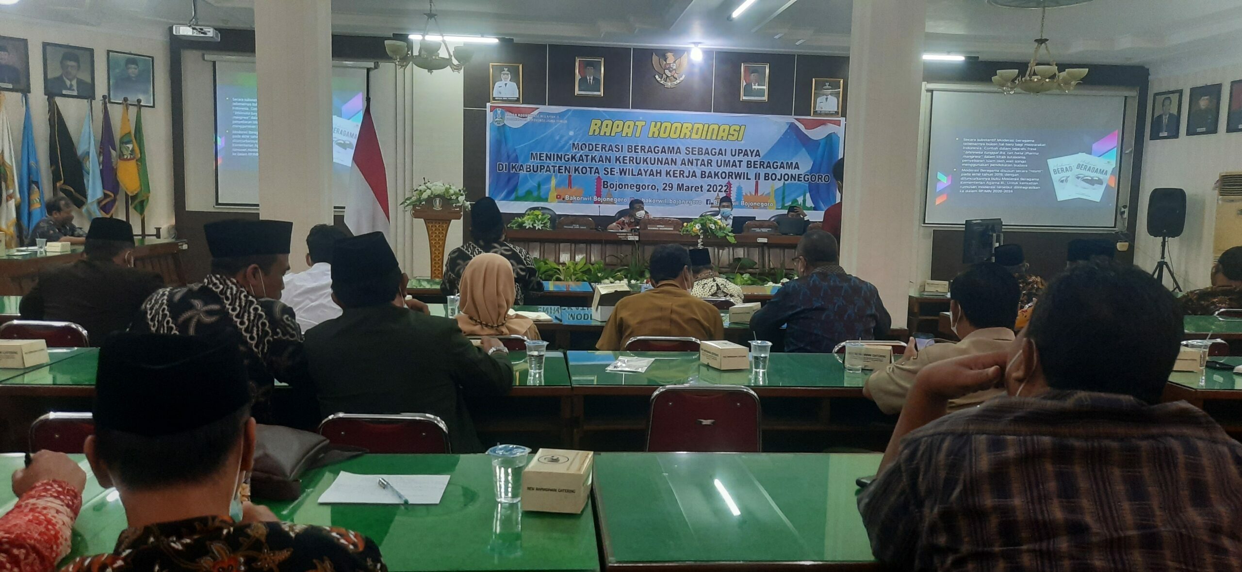 Ciptakan Kerukunan, Bakorwil Bojonegoro Gelar Rapat Koordinasi Moderasi Beragama