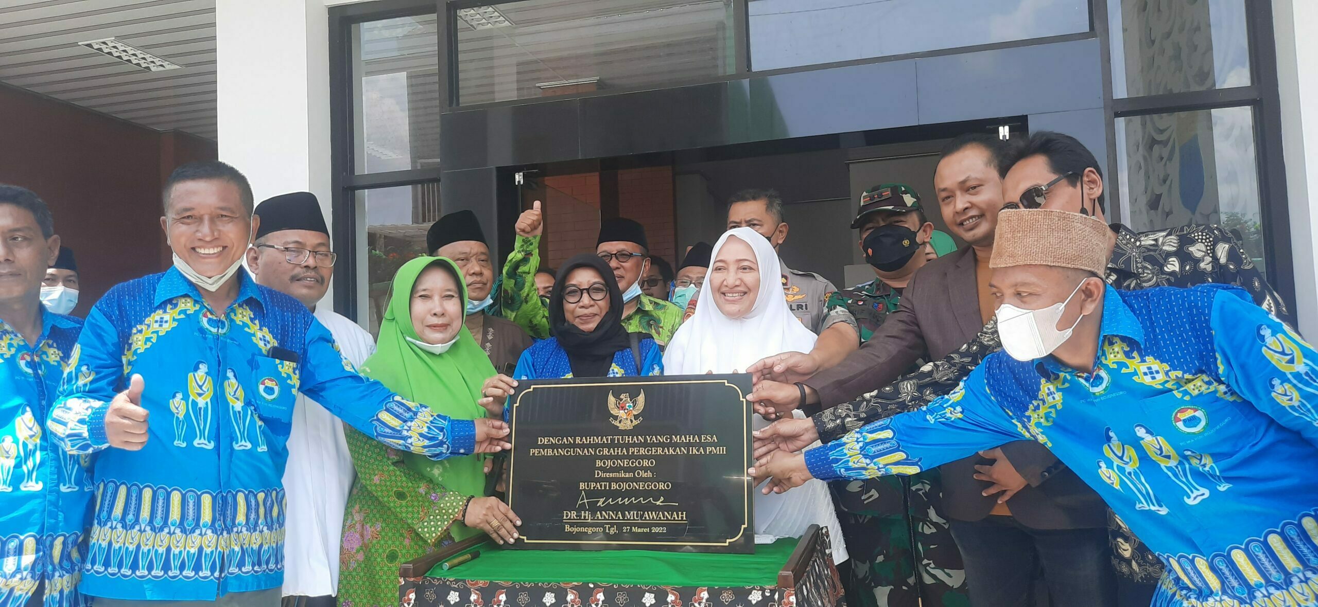 Fasilitasi Kader, Graha IKA PMII Bojonegoro Diresmikan