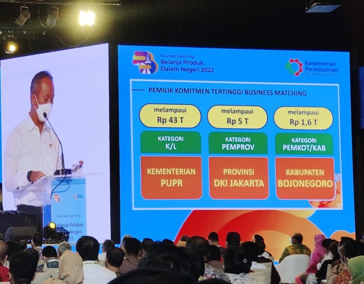 Capai Rp1,6 Triliun, Bojonegoro Dinobatkan Pemilik Komitmen Tertinggi Belanja Produk Dalam Negeri