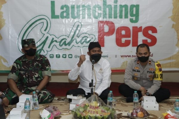Graha Pers Media Center Sumenep Melayani Resmi Dibuka, Ini Pesan Bupati Fauzi