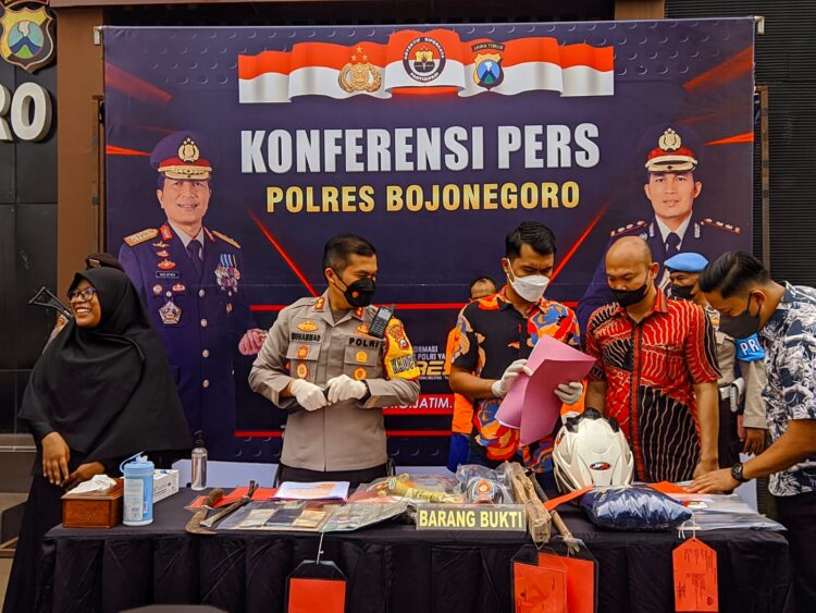 Rampas Tas di Siang Bolong, Jambret Asal Tuban Dibekuk Polres Bojonegoro