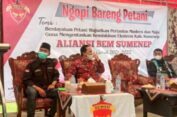 BEMSU Ngopi Bareng Petani di Sumenep, Bahas Kelangkaan Pupuk Bersubsidi