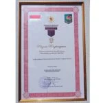 Bupati Bojonegoro Terima Penghargaan Karya Bakti Peduli Satpol PP Tahun 2022