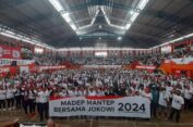 Kerja Nyata Dirasakan Rakyat, Relawan Banyumas Madep Mantep 2024 Bersama Jokowi