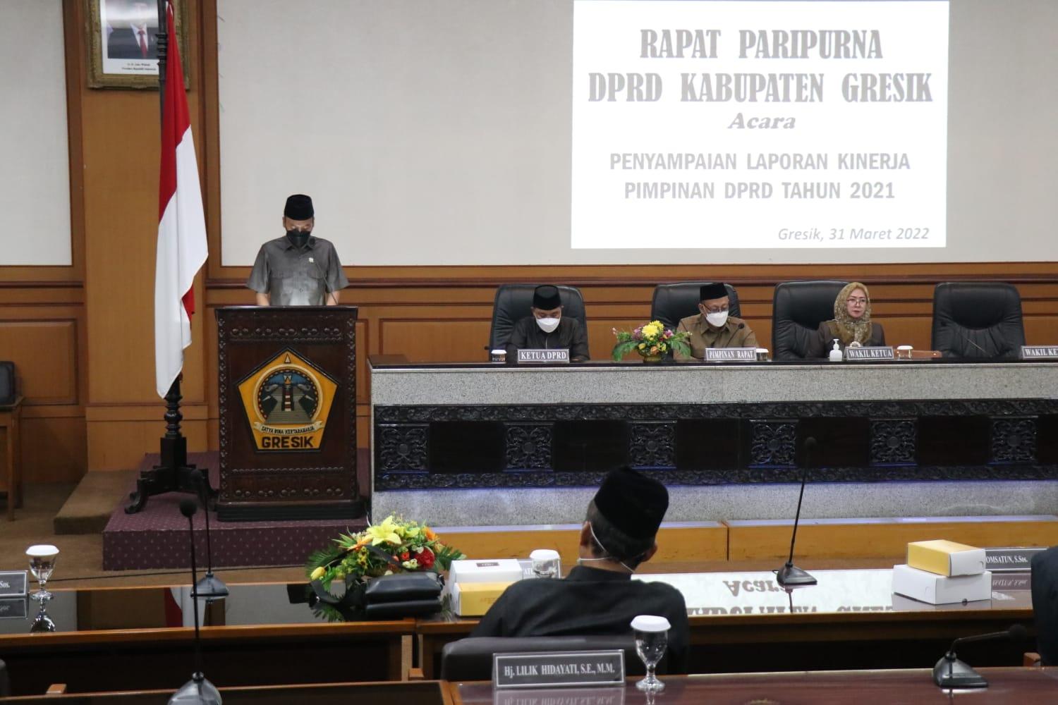DPRD Gresik Beri 12 Poin Rekomendasi ke Pemkab Gresik