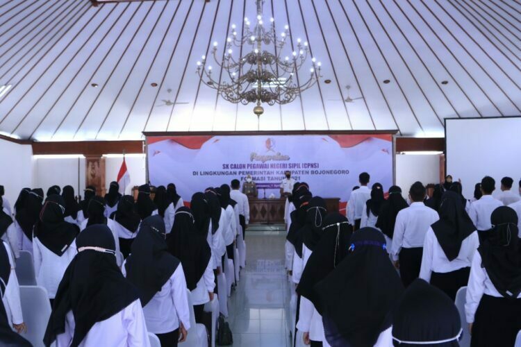 Hari Ini, 328 CPNS di Lingkungan Pemkab Bojonegoro Terima SK
