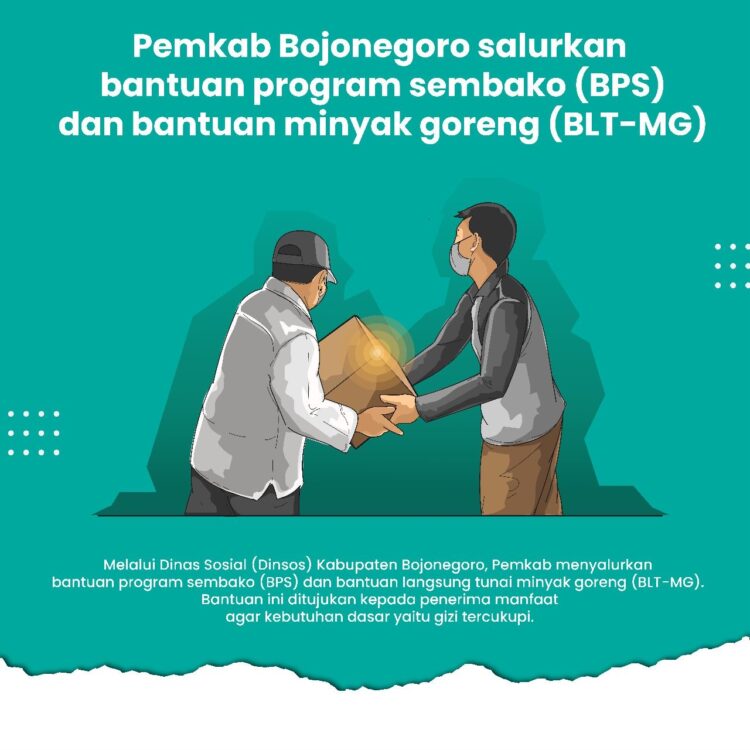 Pemkab Bojonegoro Salurkan BPS dan BLT-MG kepada 111.643 KPM