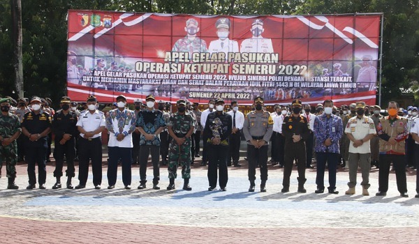 Operasi Ketupat Semeru 2022, Polres Sumenep Siagakan 350 Personel Gabungan
