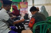 Polres Bojonegoro Gelar Vaksinasi Presisi di Masjid Agung Darussalam