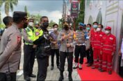 Jelang Mudik Lebaran 2022, Dirlantas Polda Jatim Tinjau Kesiapan Petugas