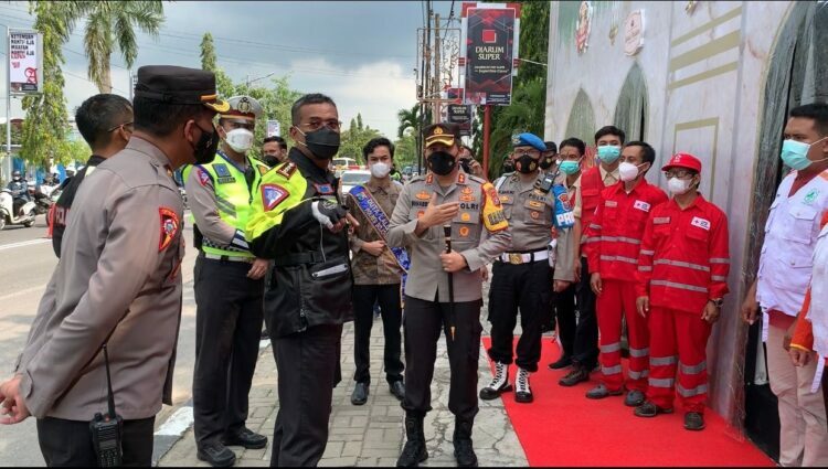 Jelang Mudik Lebaran 2022, Dirlantas Polda Jatim Tinjau Kesiapan Petugas