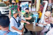 Terobosan Vaksinasi Mobile Kodim Bojonegoro Disambut Antusias Masyarakat