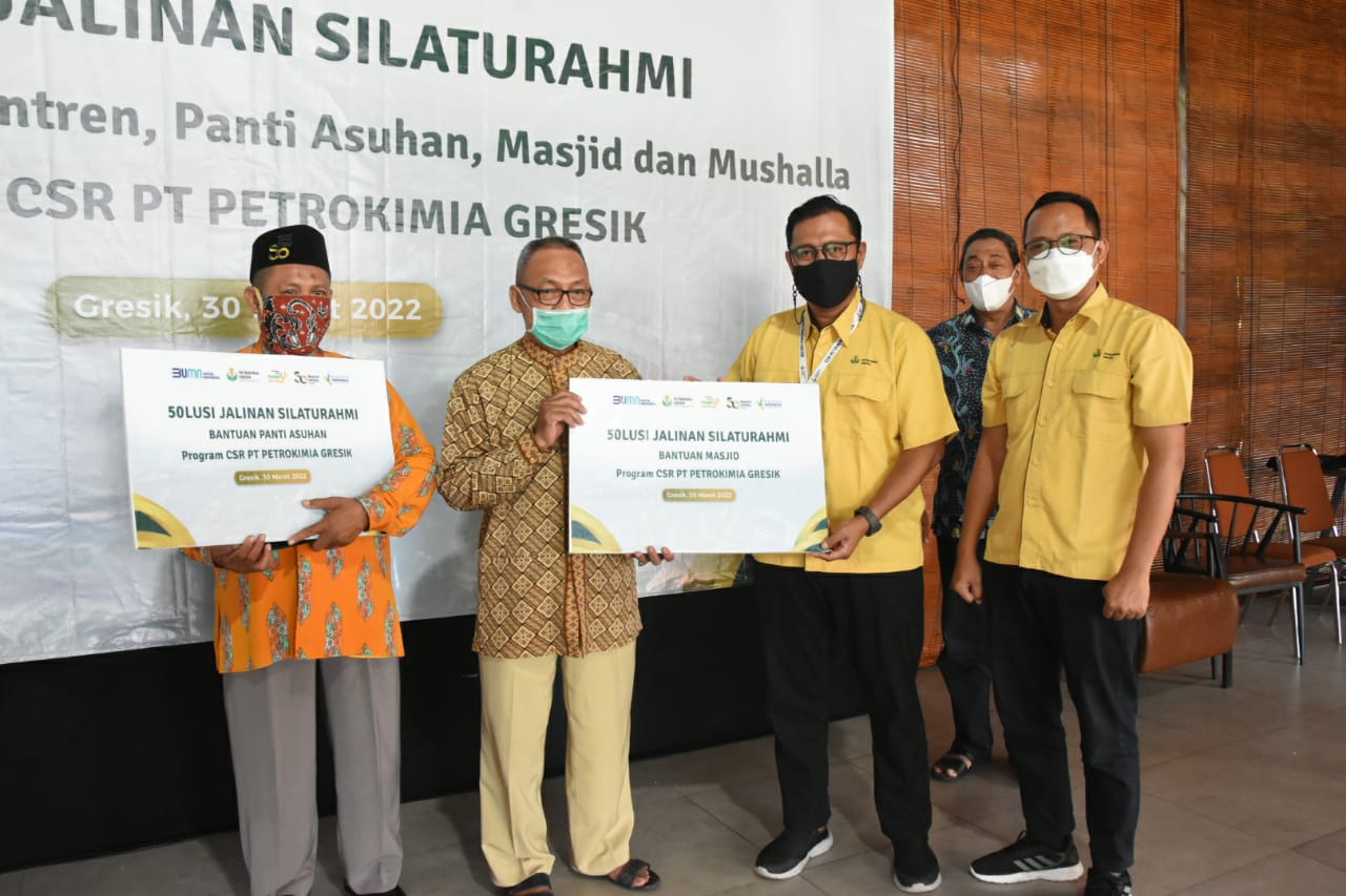 Sambut Ramadan 1443 H, PG Gelontor CSR Rp612 Juta