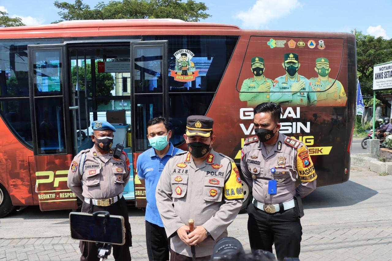 Angkat Tema Masjid,  Pos Yan Polres Gresik Ditinjau Tim Supervisi SBB Polda Jatim