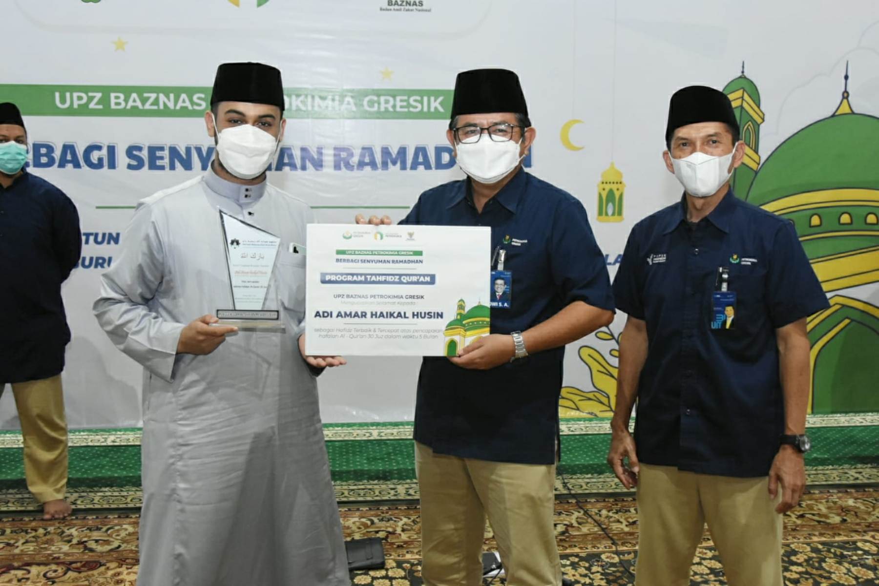 PG Beri Bantuan Pendidikan Full Cover Penghafal  Alquran Rp 25 Juta Setahun