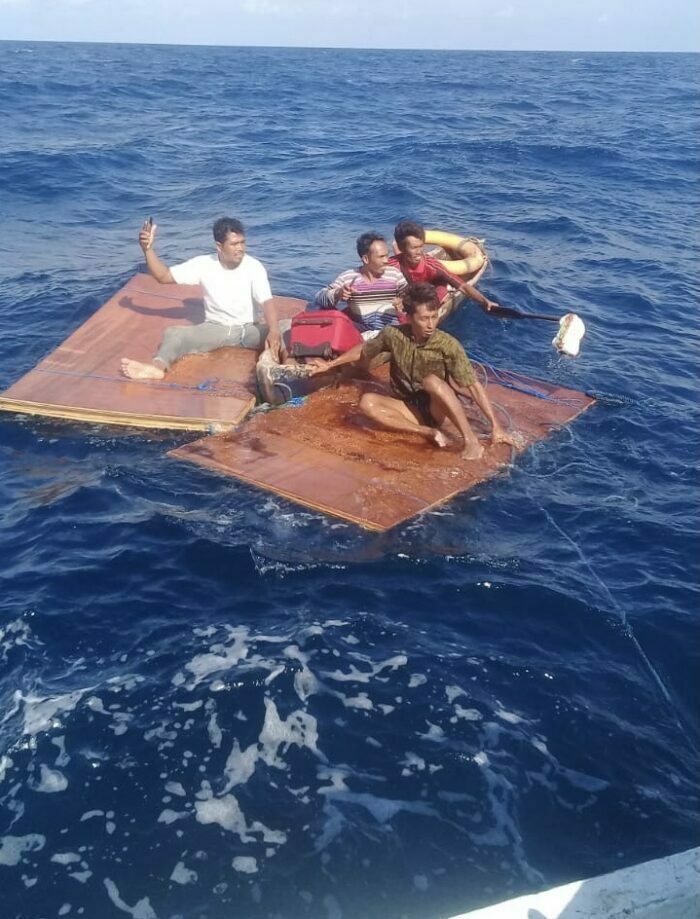 Kapal Motor Asal Pulau Kangean Sumenep Tenggelam, 4 Orang Selamat