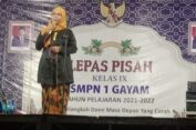 SMPN 1 Gayam Sumenep Gelar Lepas Pisah Siswa Kelas IX TA 2021-2022