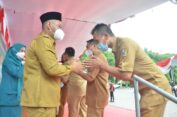 Bupati Gresik Minta ASN  Terapkan Prokes dan Sosialisasikan 5M