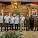 PWI Jatim Audiensi dengan Gubernur Khofifah, Bahas Porwanas XIII 2022