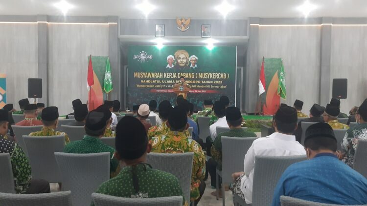 Perkukuh Jamiah dan Jemaah, PCNU Bojonegoro Gelar Musykercab