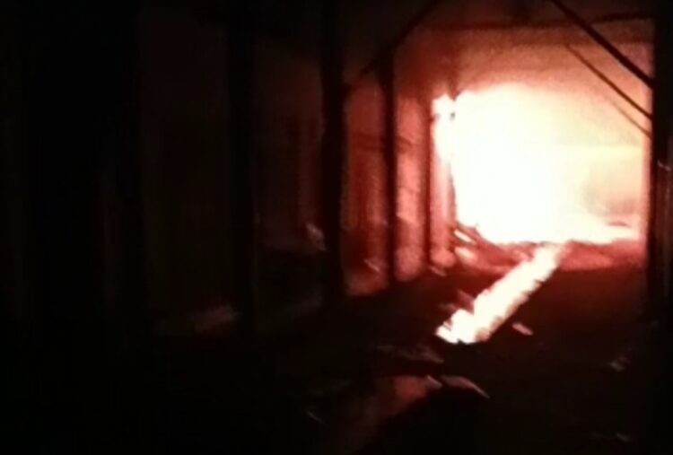 Pasar Gayam Sumenep Terbakar, 2 Kios Ludes dan 3 Rusak