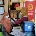 Jaga Kekebalan Komunal, Binda Jatim Wilayah Bojonegoro Intensifkan Vaksinasi Booster
