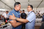 AHY Disambut Akrab Anies Baswedan Saat Nonton Formula E di Sirkuit Ancol