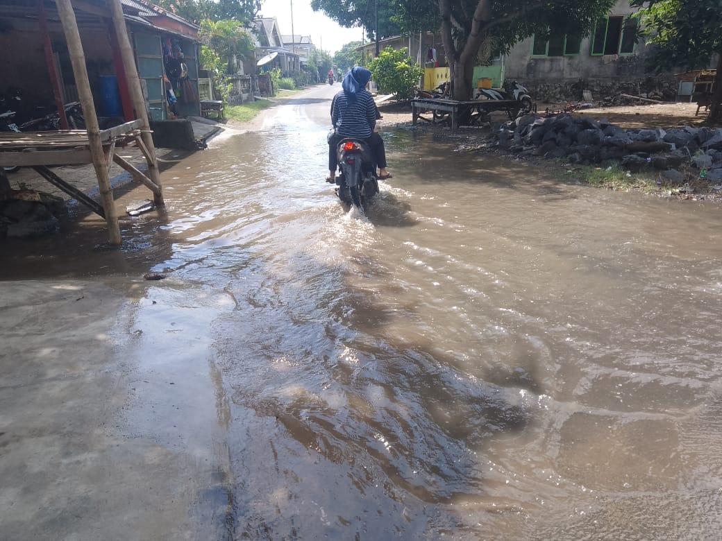 Banjir Rob di Gresik Cenderung Menurun