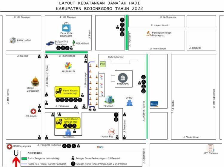Sambut Jemaah Haji, Panitia Pemberangkatan dan Pemulangan CJH Bojonegoro Gelar Rapat Koordinasi