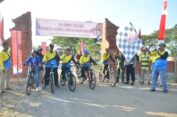 Forkopimda dan Pemdes Se- Kecamatan Duduksampeyan Rayakan HUT Bhayangkara ke -76 dengan Gowes Bareng