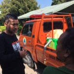 Kartar Panceng Gandeng Dinsos dan BPBD Lakukan Aksi Tanggap Bencana Banjir di Desa Petung