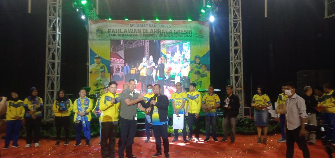 Gagal Penuhi Target di Porprov VII Jatim, Bupati Tetap Beri Apresiasi Atlet Gresik