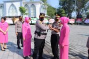 61 Personil Polres Gresik Naik Pangkat
