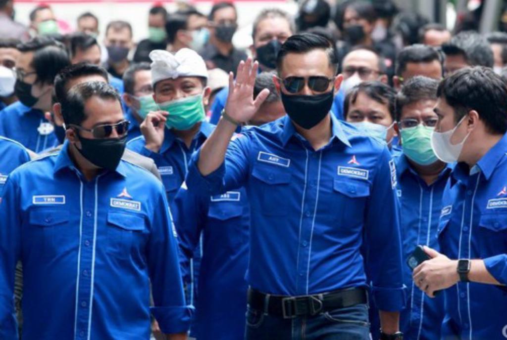 AHY Pimpin Langsung Pendaftaran Partai Demokrat ke KPU