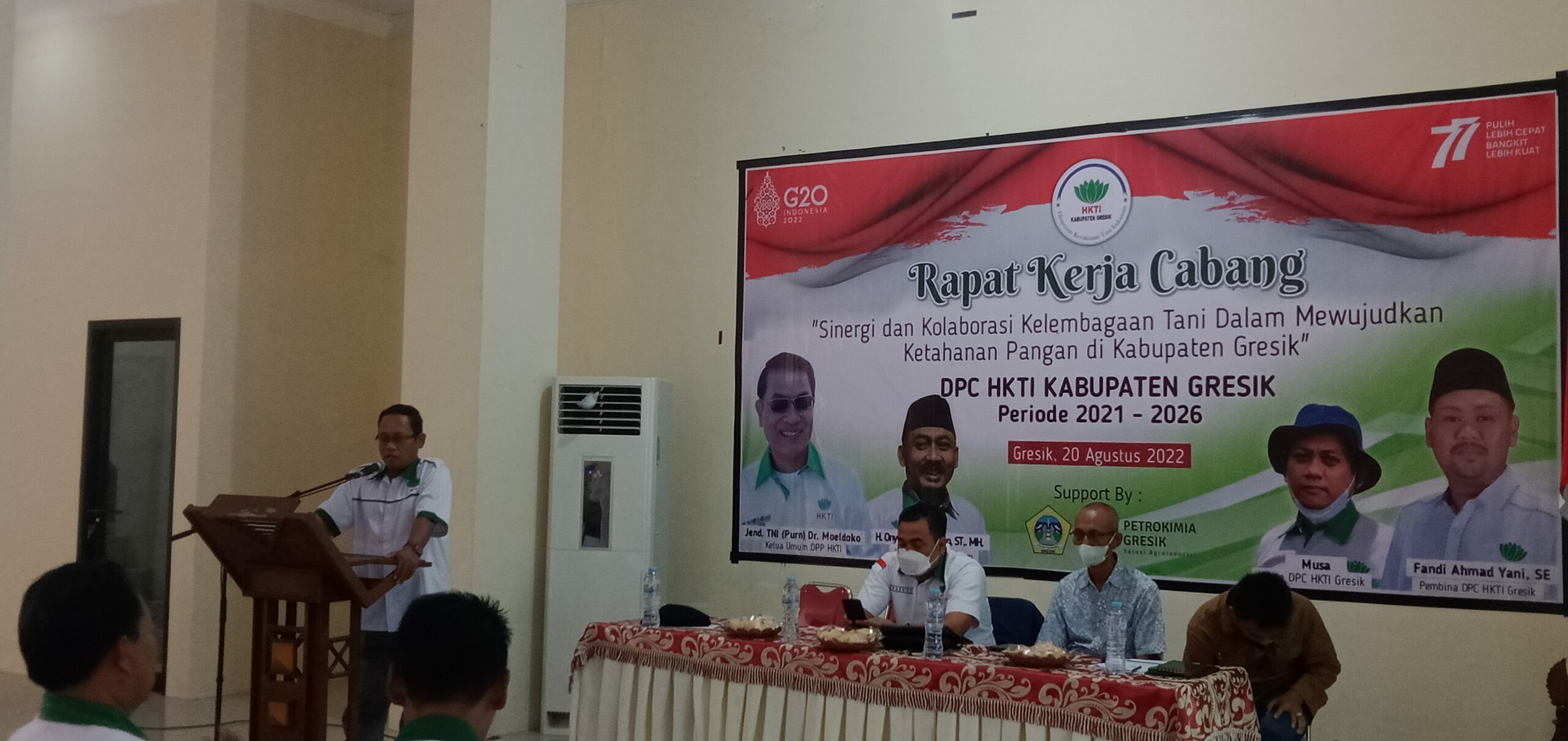 Tuntaskan Persoalan Tani, HKTI Gresik Perkuat Konsolidasi