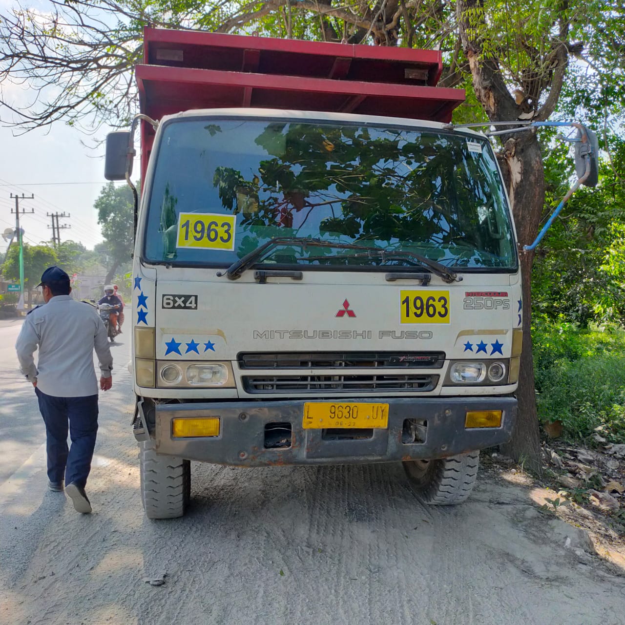 Dishub Gresik Temukan Truk Angkut Galian C Mokong