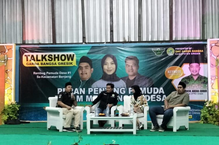 DKC Garda Bangsa Gresik Gelar Talk Show Bersama Pemuda Benjeng