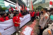 Marak Penyelewengan dan Penimbun BBM, GMNI Demo BPH Migas