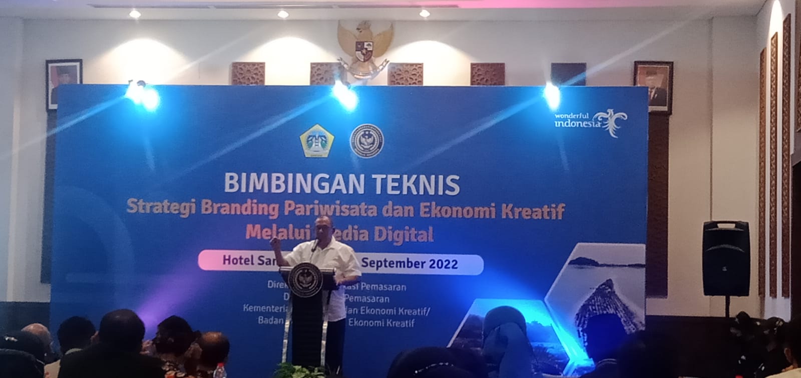Kemenparekraf RI Bimtek Ratusan Orang Cakap Digital di Gresik