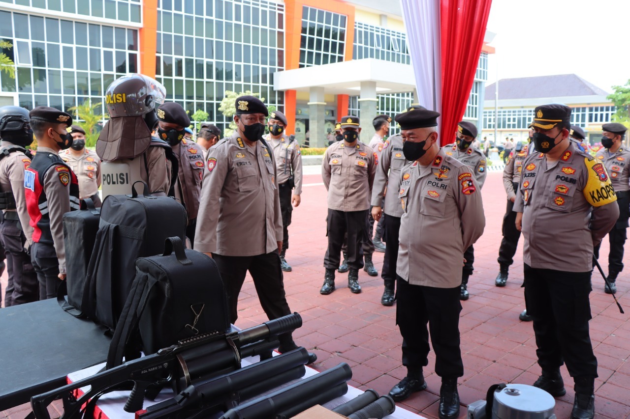 Tim Supervisi Asistensi Korsabhara Baharkam Polri Kunjungi Polres Gresik, Ini Arahannya