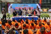 Operasi Tumpas Narkoba, Polres Gresik Ungkap 37 Kasus dan 49 Tersangka