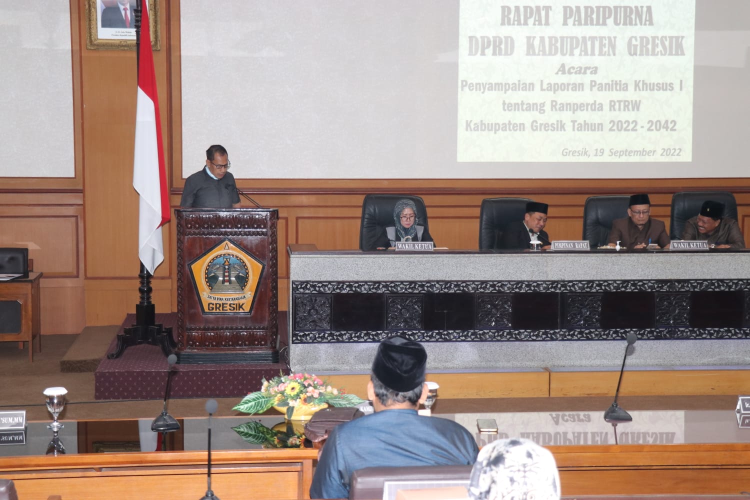 DPRD- Pemkab Gresik Sepakat Kebijakan Insentif dan Disinsentif serta Sanksi bagi Pelanggar Pemanfaatan Ruang