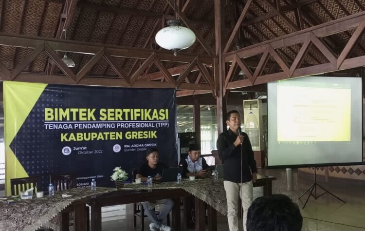 130 Pendamping Desa di Gresik Ikuti Bimtek Sertifikasi