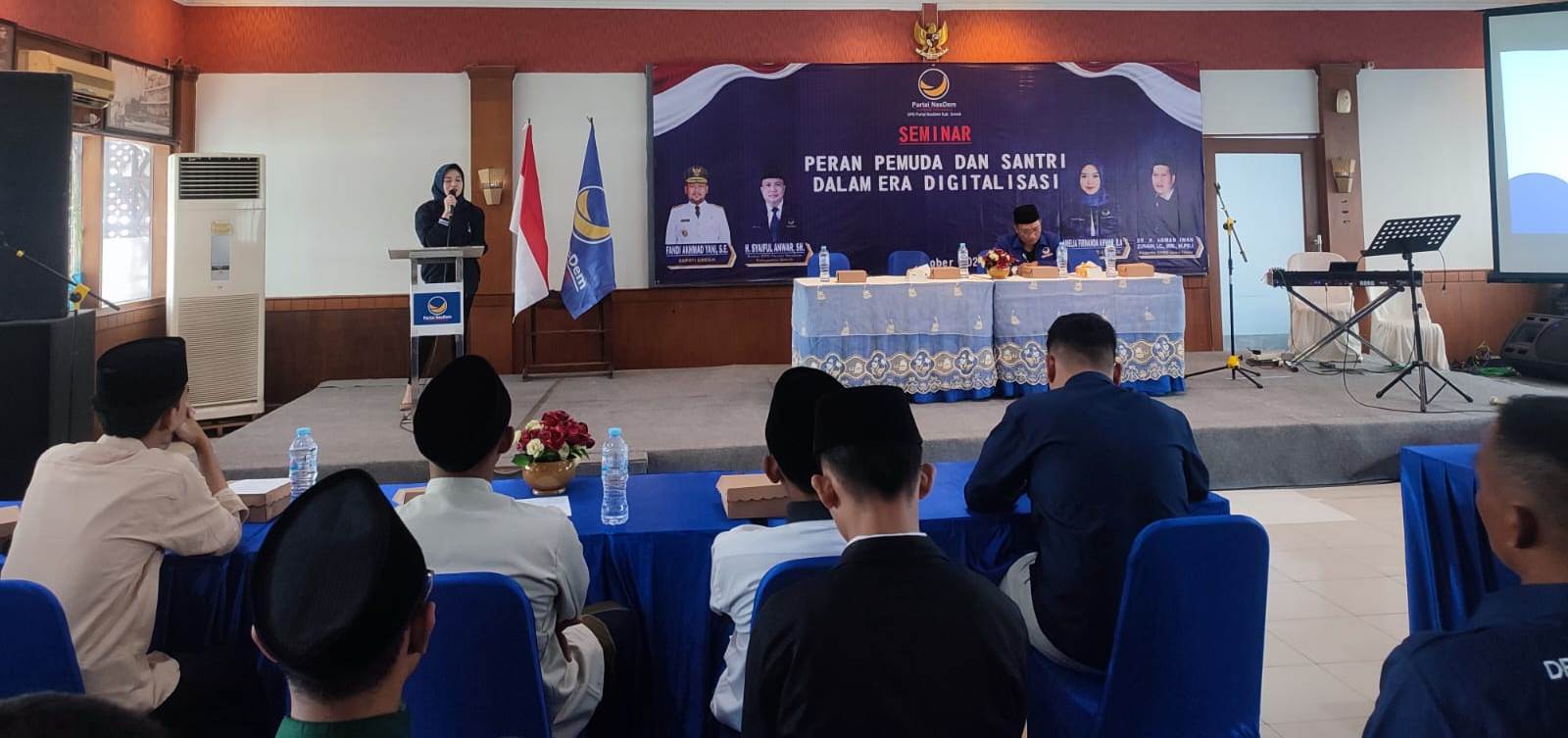 Pemuda dan Santri di Gresik Dituntut Kreatif dan Inovatif Hadapi Era Digitalisasi