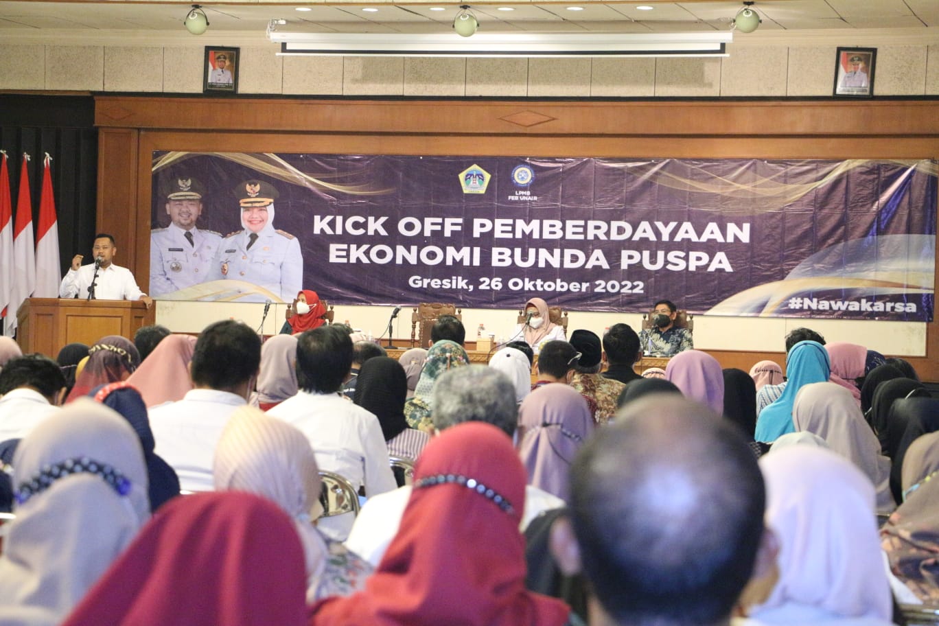 Pemkab Gresik Kick Off  Berdayakan Ekonomi Melalui Bunda Puspa