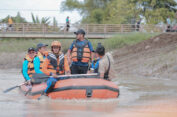 Antisipasi Banjir, Gus Yani Susuri Kali Lamong Pantau Kondisi Terkini