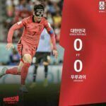 Berakhir Imbang, Uruguay vs Korea Selatan 0-0