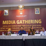 Gelar Media Gathering, KPU Jatim Paparkan Rancangan Penataan Dapil dan Pencalonan DPD